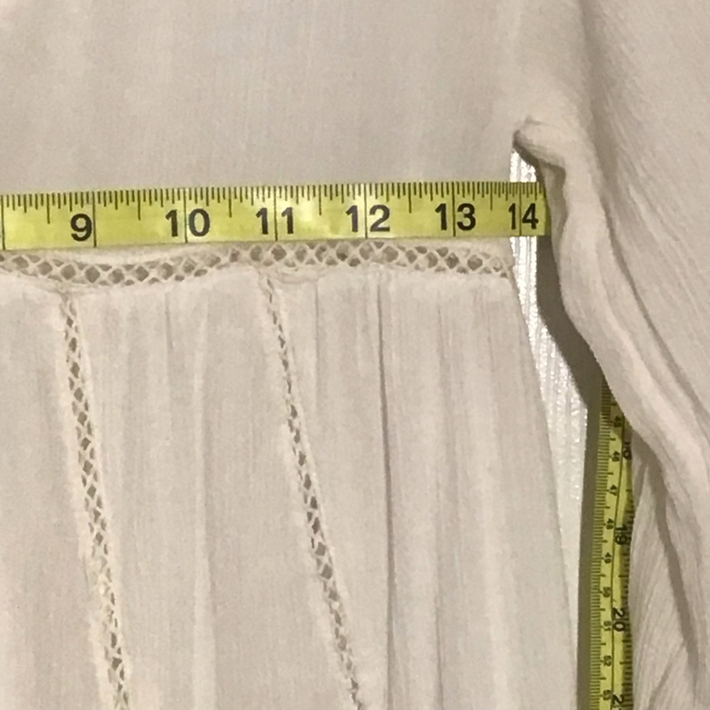 Abercrombie & Fitch Boho Top with Back Tie Size XS - Picture 9 of 12